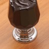 Luxurious furniture knobs - glass crystal rose shapeFurniture