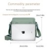 Elegant shoulder bag - genuine leatherBags