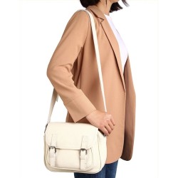 Elegant shoulder bag - genuine leatherBags