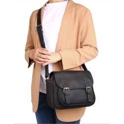Elegant shoulder bag - genuine leatherBags
