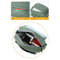 Elegant shoulder bag - genuine leatherBags