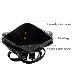 Multifunction vintage shoulder bag - leather backpack - waterproofBackpacks