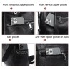 Multifunction vintage shoulder bag - leather backpack - waterproofBackpacks