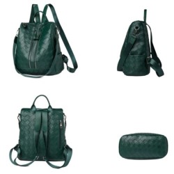 Elegant leather backpack - multifunction shoulder bagBackpacks