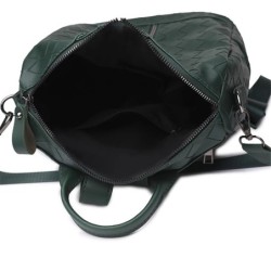 Elegant leather backpack - multifunction shoulder bagBackpacks