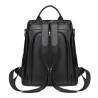 Fashionable vintage backpack - multifunction shoulder leather bag - snake skin patternBackpacks