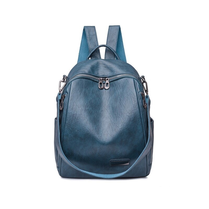 Multifunctional backpack - fashionable shoulder leather bagBackpacks