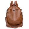 Multifunctional backpack - fashionable shoulder leather bagBackpacks