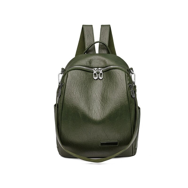 Multifunctional backpack - fashionable shoulder leather bagBackpacks