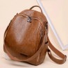 Multifunctional backpack - fashionable shoulder leather bagBackpacks