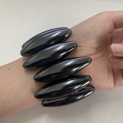 Black oval magnetic ball - neodymium magnet - 60 * 18mmMagnets