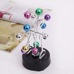 Colorful rotary ferris wheel - Newton Pendulum ballMagnets