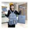 Backpack - pencil case - shoulder bag - handbag - with animal pendant keychain - 4 pieces setSets
