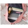Backpack - pencil case - shoulder bag - handbag - with animal pendant keychain - 4 pieces setSets