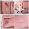 Backpack - pencil case - shoulder bag - handbag - with animal pendant keychain - 4 pieces setSets