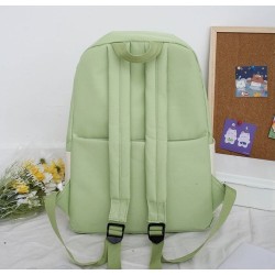 Large capacity backpack - handbag - shoulder bag - pencil case - letters print - 4 pieces setSets