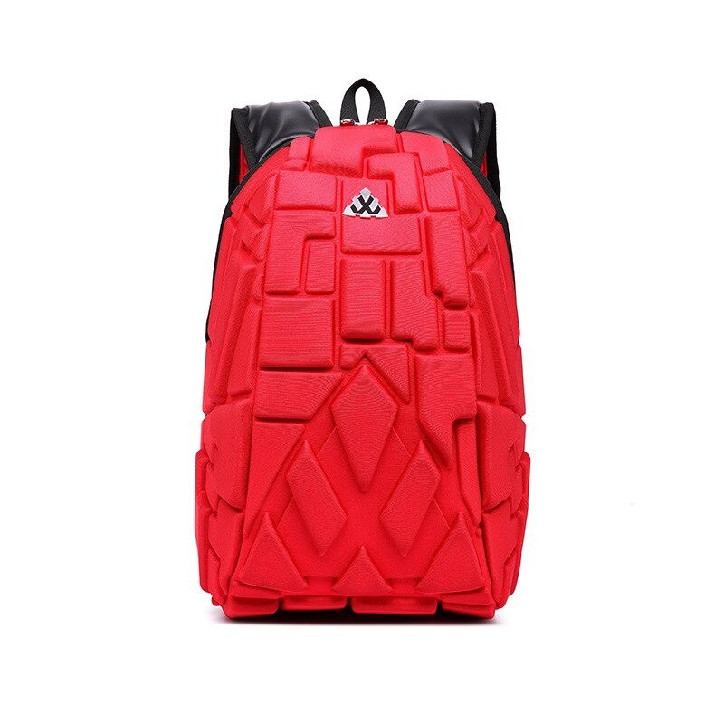 Fashionable backpack - laptop bag - waterproof - USB charging port - carving designBackpacks