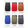 Fashionable backpack - laptop bag - waterproof - USB charging port - carving designBackpacks