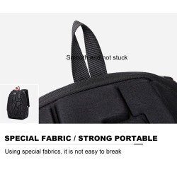 Fashionable backpack - laptop bag - waterproof - USB charging port - carving designBackpacks