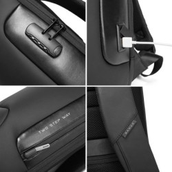 Multifunctional elegant backpack - 15.6 inch laptop bag - anti-theft - USB charging port - waterproofBackpacks