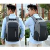 Fashionable backpack - 15.6 inch laptop bag - USB charging port - waterproofBackpacks