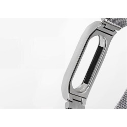 Metal mesh strap - bracelet - for Xiaomi Mi Band 2 / 3 / 4 / 5-6Smart-Wear