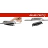 Metal mesh strap - bracelet - for Xiaomi Mi Band 2 / 3 / 4 / 5-6Smart-Wear