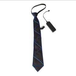 Creative LED tie - flexible illuminated wire - party - HalloweenMasks