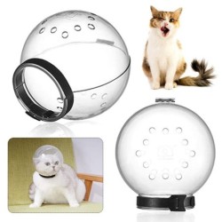Space hood - for cats / dogs - anti-licking - anti-bite - safe / breathable head coverCare