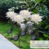 Chrysanthemum flower shaped lamp - garden light - solar - LED - waterproofSolar lighting