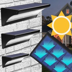 Outdoor solar LED light - waterproof wall lamp - with motion sensorSolar lighting