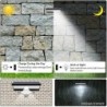 Outdoor solar LED light - waterproof wall lamp - with motion sensorSolar lighting