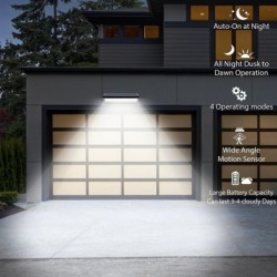 Outdoor solar LED light - waterproof wall lamp - with motion sensorSolar lighting