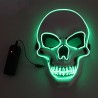 LED face mask - glowing skull - Halloween - festivalsMasks
