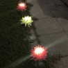Chrysanthemum flower shaped lamp - garden light - solar - LED - waterproofSolar lighting