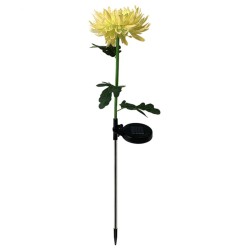 Chrysanthemum flower shaped lamp - garden light - solar - LED - waterproofSolar lighting