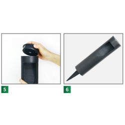Solar LED garden lamp - lawnlights - landscape lighting - waterproofSolar lighting