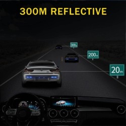 Reflective car sticker - inner door - safety / warning - self adhesive - waterproof - OPENStickers