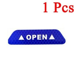 Reflective car sticker - inner door - safety / warning - self adhesive - waterproof - OPENStickers