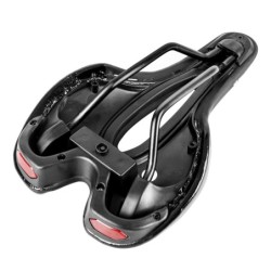 Bicycle saddle with taillight - leather - USB charging - waterproofSaddles