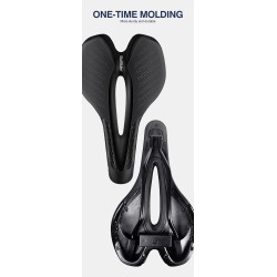 Bicycle saddle with taillight - leather - USB charging - waterproofSaddles