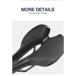 Bicycle saddle with taillight - leather - USB charging - waterproofSaddles