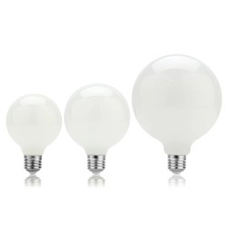 LED Edison bulb - milky glass - 5W - AC110V 220V - G80 - G95 - G125 - A60 - ST64Bulbs