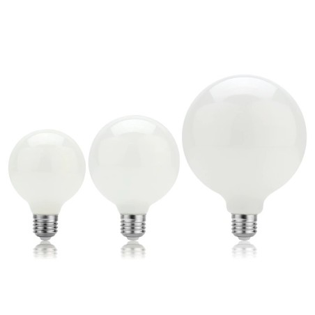 LED Edison bulb - milky glass - 5W - AC110V 220V - G80 - G95 - G125 - A60 - ST64Bulbs