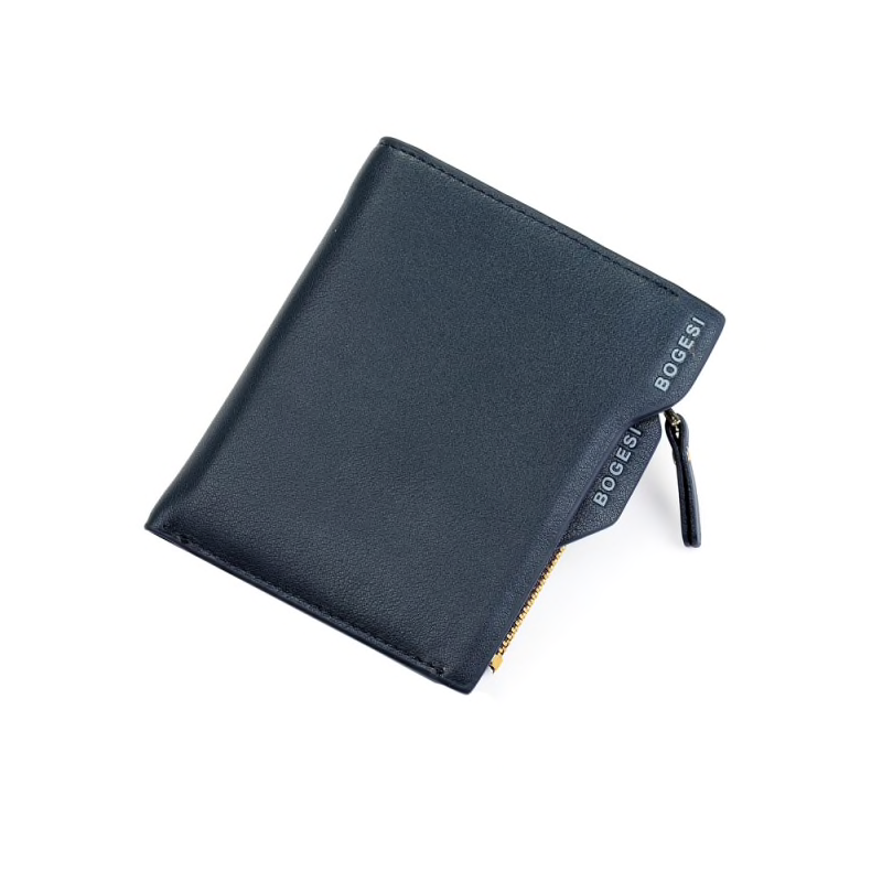 Men's small wallet - purse with zipper - coins / credit cards holderWallets