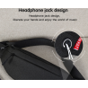 TINYAT - multifunction chest / waist / shoulder bag - with headphone jack hole - waterproofBags