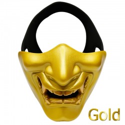 Half face mask - for Halloween - paintball - airsoft gunMasks