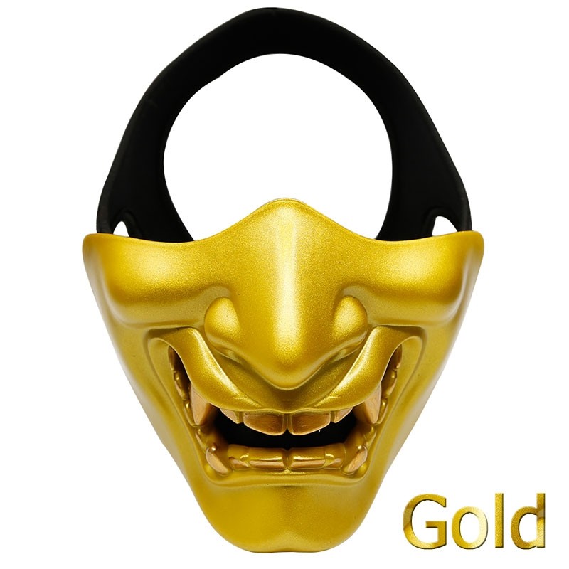 Half face mask - for Halloween - paintball - airsoft gunMasks