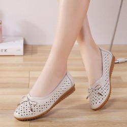 Fashionable classic flat shoes - slip-on - hollow out designSandals