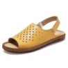 Fashionable flat sandals - open toe / heelSandals